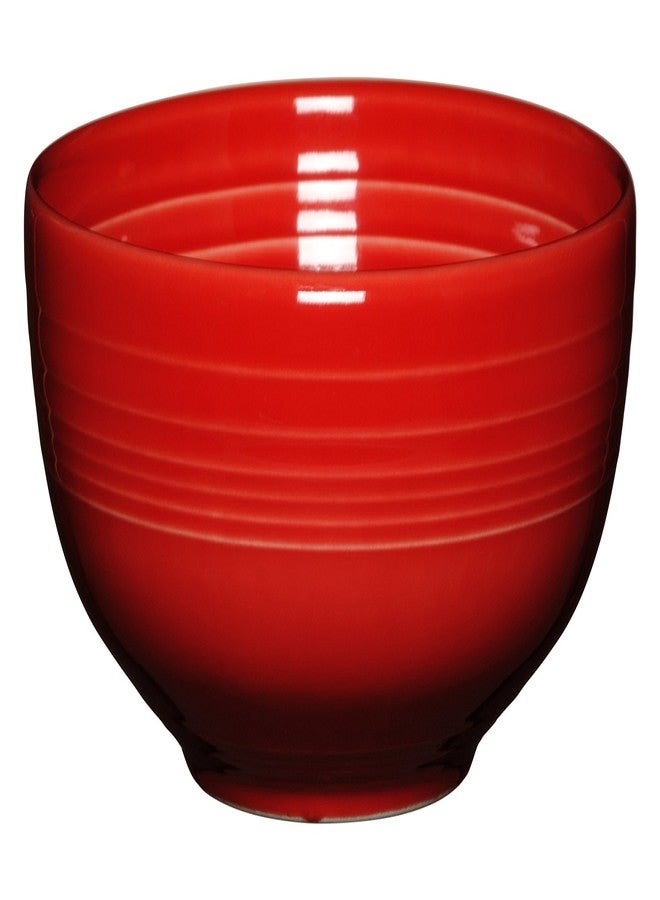 Fiesta® Bistro Coupe Bowl, Large (68oz) - Durable Ceramic, Lead-Safe, Dishwasher/Microwave/Oven Safe - Made in USA Dinnerware - Scarlet
