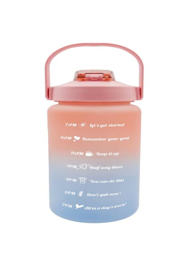 Greenbrier Ombre Water Bottles with Hydration Measurements and Flip-Top Lids, 48-oz. - 1 Bottle - colors vary - Image 4