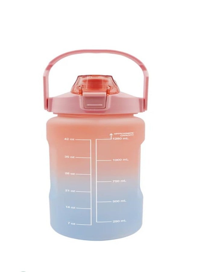Greenbrier Ombre Water Bottles with Hydration Measurements and Flip-Top Lids, 48-oz. - 1 Bottle - colors vary - Image 3