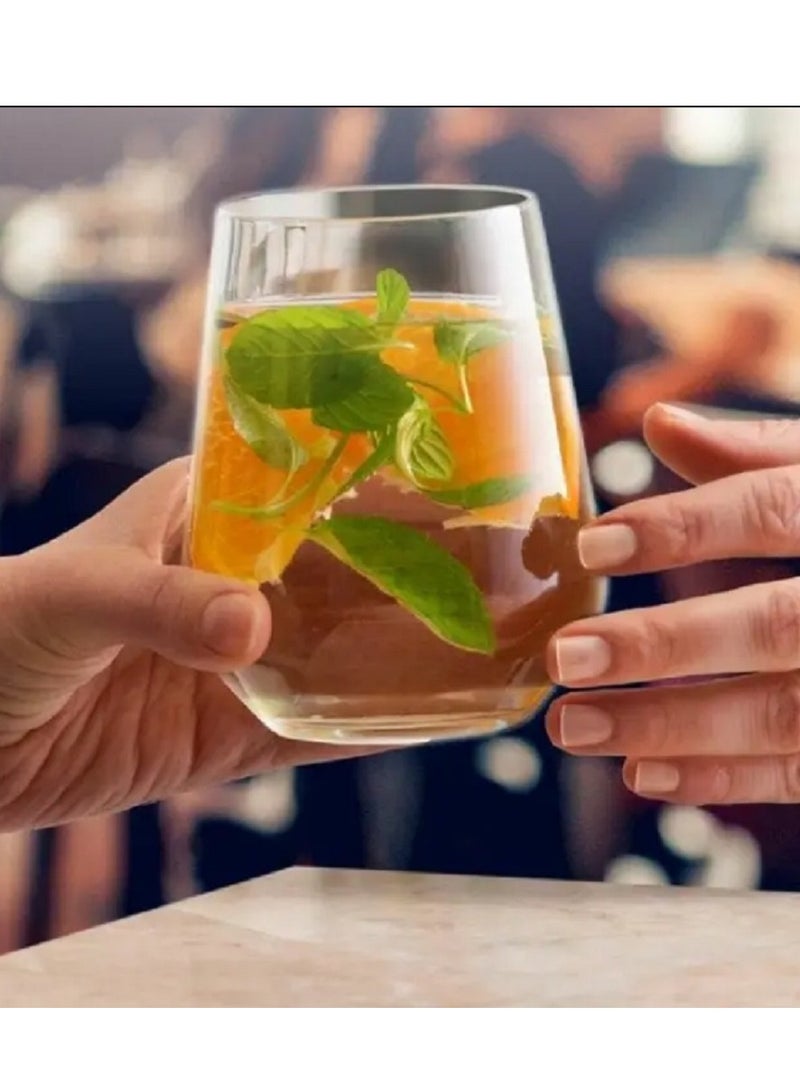 Pasabahce 6-Piece Allegra Tumbler 425 ml Clear - Image 5