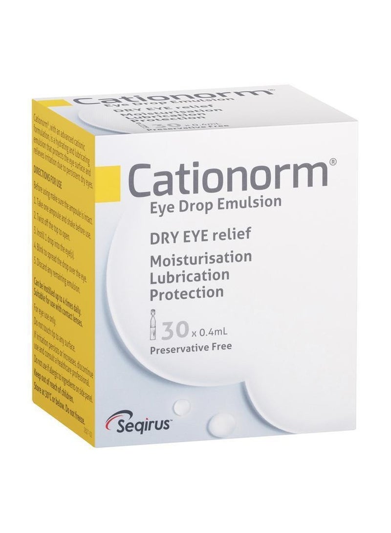 قطرات عين للاستخدام الواحد (0.4 مل × 30 زجاجة)