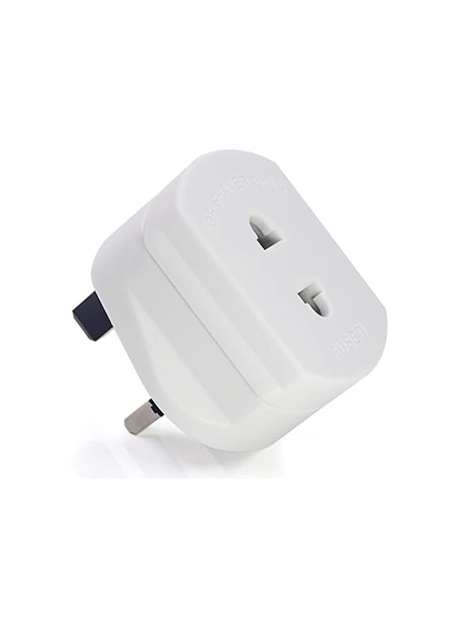 promass Universal razor EU 2 Pin to UK 3 Pin Plug AC Adapter Travel Converter Standard Input Plug 1A Fuse - Image 3