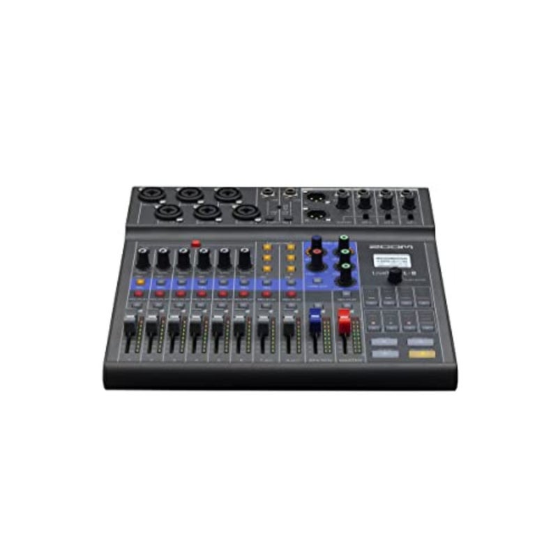 L-8 Live Track - 8-channel mixing console - 4 individual headphone mixes, jingle pads, multitrack recorder and audio interface - Image 2