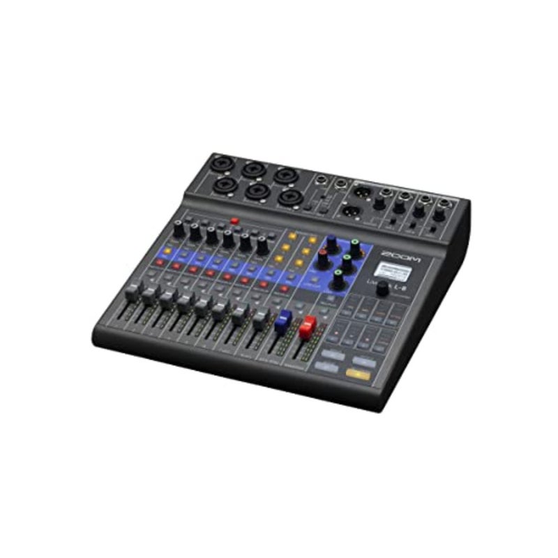 L-8 Live Track - 8-channel mixing console - 4 individual headphone mixes, jingle pads, multitrack recorder and audio interface - Image 3