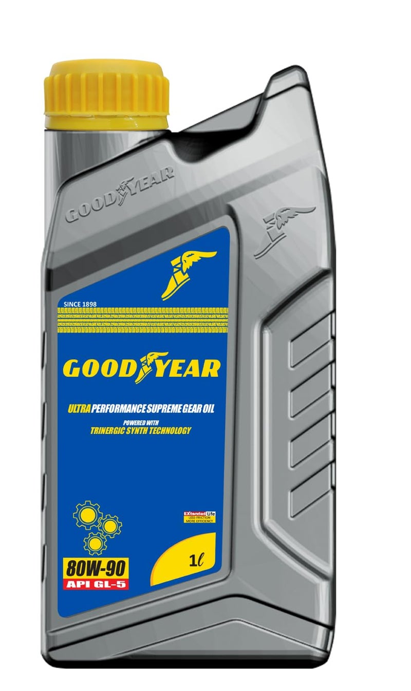 GOODYEAR SPRINTMAX GOODYEAR 1 Ltrs EP140 Ultra Performance Max Gear Oil For Cars | API GL4 Certified | Maximum Durability, Lubrication & Functioning For Trucks & Heavy Duty Gear Systems - Image 1