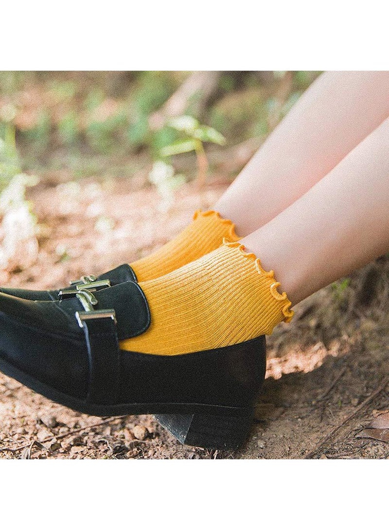 Sweet seven جوارب كروية متميزة للجنسين - 5 أزواج للرجال والنساء - ناعمة للغاية وراحة بدون seams في الأصابع - Image 5