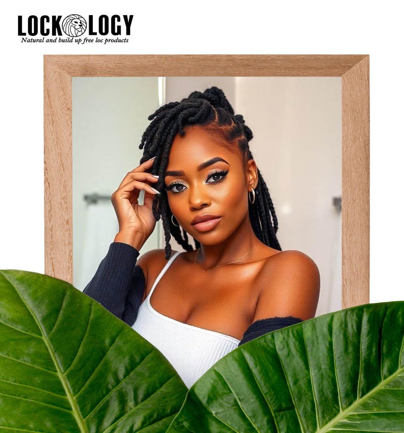 Lockology Gel for Loc Retwist, Organic Aloe & Tea Tree, No Build Up or Residue, All Natural & Made In The USA, Best for Dreadlocks Hair Care, Hair Styling Gel, Afro-Textured Hair, Gel, 16 oz - Image 5