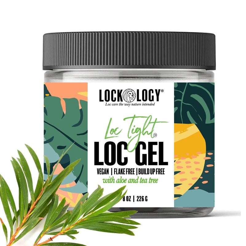 Lockology Gel for Loc Retwist, Organic Aloe & Tea Tree, No Build Up or Residue, All Natural & Made In The USA, Best for Dreadlocks Hair Care, Hair Styling Gel, Afro-Textured Hair, Gel, 16 oz - Image 4