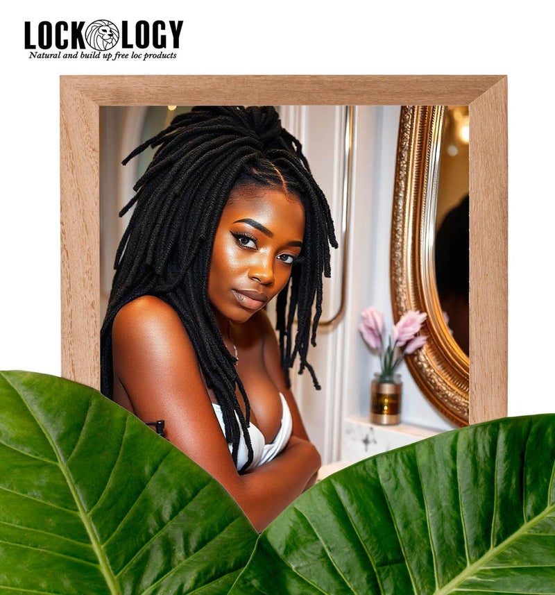 Lockology Gel for Loc Retwist, Organic Aloe & Tea Tree, No Build Up or Residue, All Natural & Made In The USA, Best for Dreadlocks Hair Care, Hair Styling Gel, Afro-Textured Hair, Gel, 16 oz - Image 3