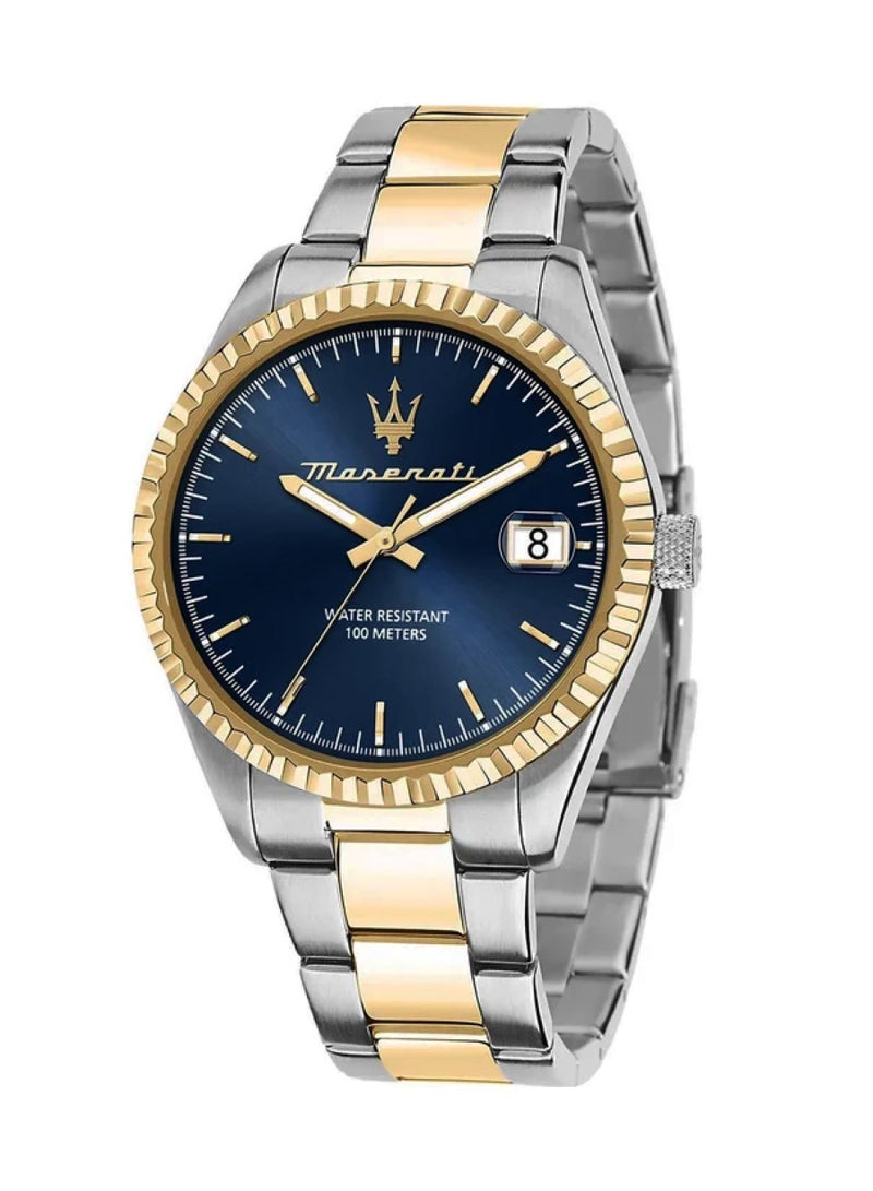 Maserati ساعة يد للرجال بحركة كوارتز بعلبة من الفولاذ المقاوم للصدأ R8853100027 – 43 مم - Image 1