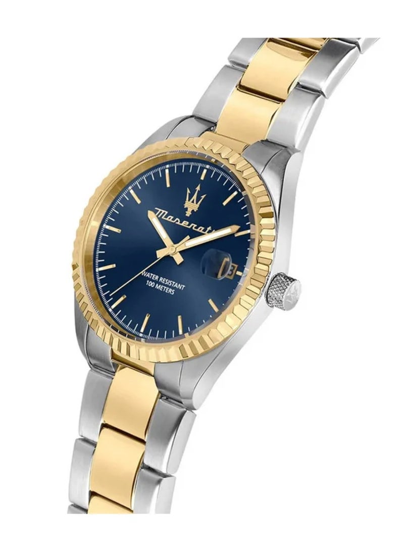 Maserati ساعة يد للرجال بحركة كوارتز بعلبة من الفولاذ المقاوم للصدأ R8853100027 – 43 مم - Image 4