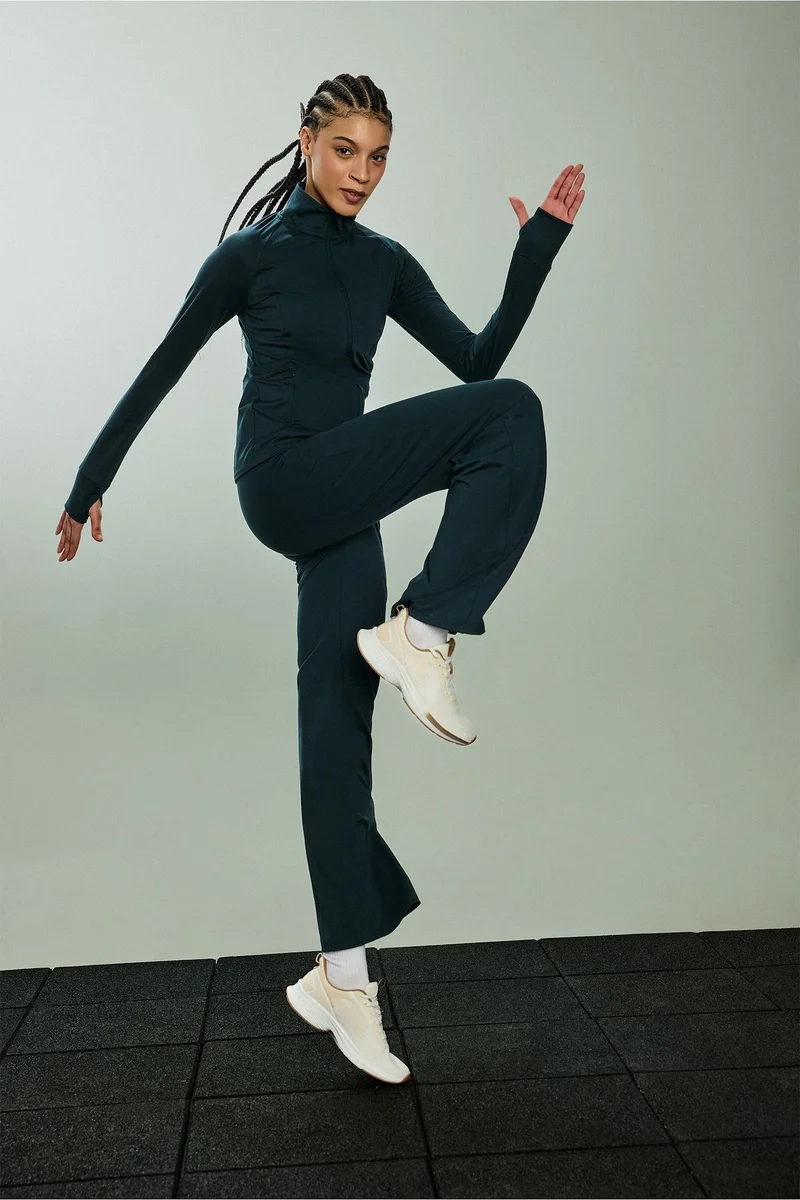 ديفاكتو Wide Leg Shaping High Waist Soft Touch Sports Sweatpants