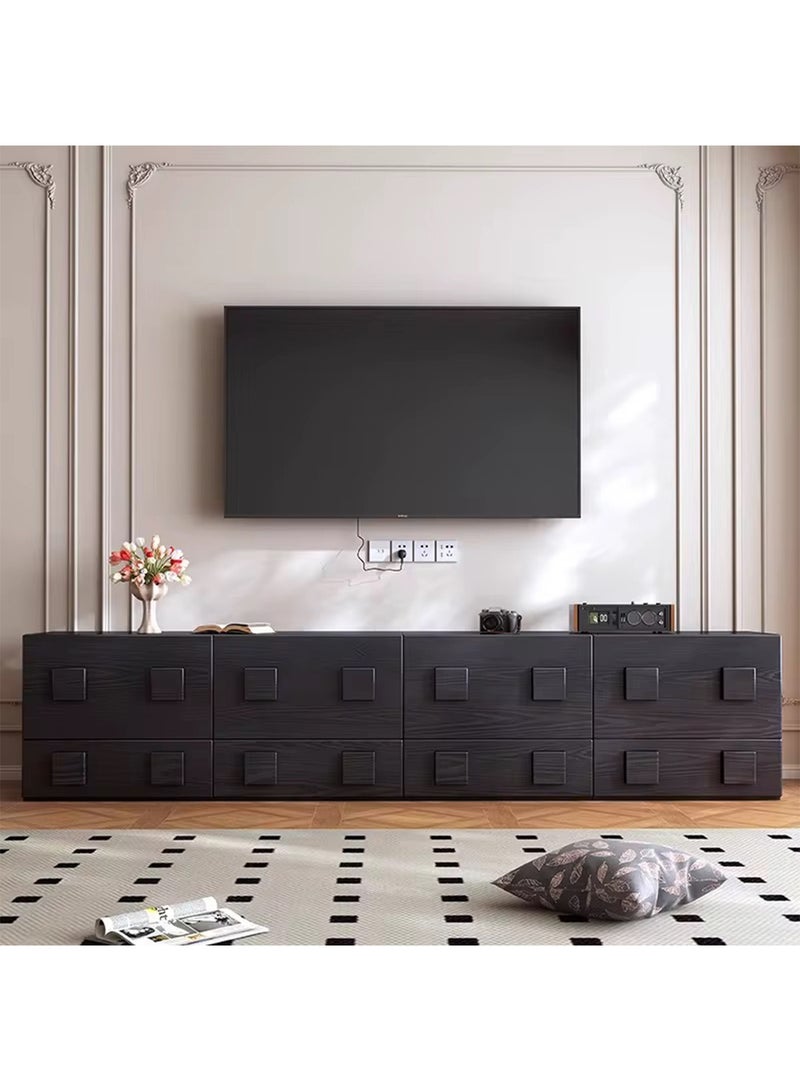 LIMOS Large Bedside Cabinet With 2 Drawers Wooden Unique Design Anti Bowing Organiser Cabinet For office Home Bedroom  - Image 5