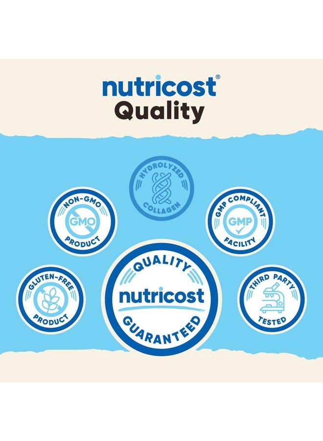 Nutricost مجمع بروتين الكولاجين المتعدد من نوتريكوست (بدون نكهة، 30 حصة) - مكمل مع البيوتين، حمض الهيالورونيك، وببتيدات الكولاجين - Image 3