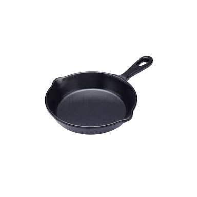 Home-Cart Melamine Fry Pan, Black, 1 Piece - Image 1
