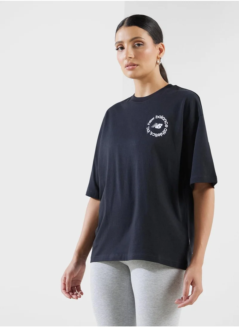 New Balance Stacked Logo T-Shirt