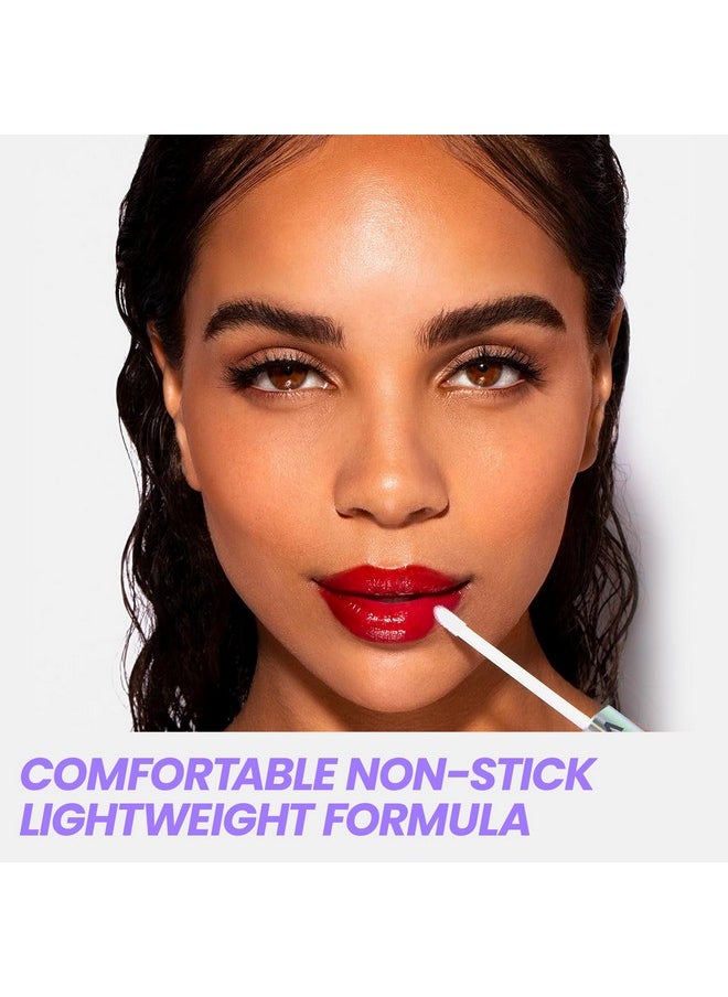 Wonderskin - Wonderskin WONDER BLADING Top Gloss - Clear Lip Gloss, High Shine Finish, Hydrating Lip Gloss, Lip Makeup (Clear Shine) - Image 1