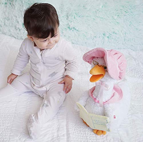 Cuddle Barn – Mother Goose Animated Stuffed Animal Reads Nursery Rhymes, 14” - Image 3