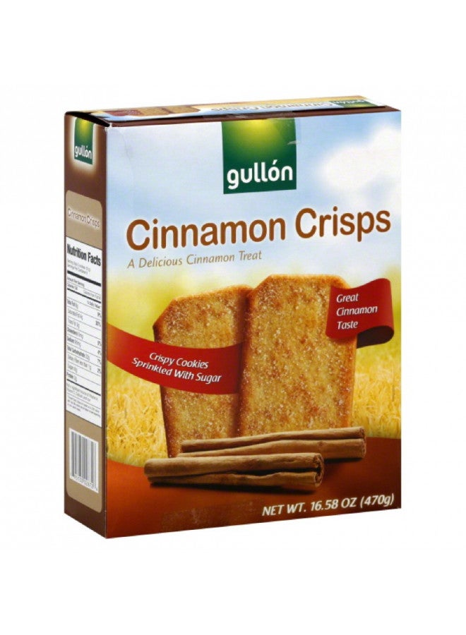 Gullon Cookie Cinnamon Crsp, 16.58-Ounce