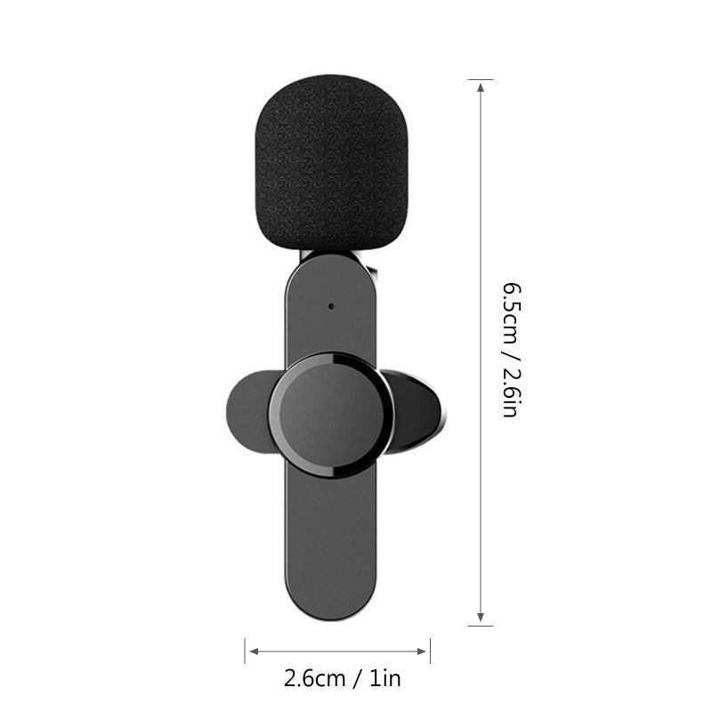 W01 Wireless Lavalier Microphone Clip-on Mic WiFi Plug & Play Type-C for Phone Pad PC with Noise Cancelling for Vlog Gaming Streaming Podcasting Recording - Image 4
