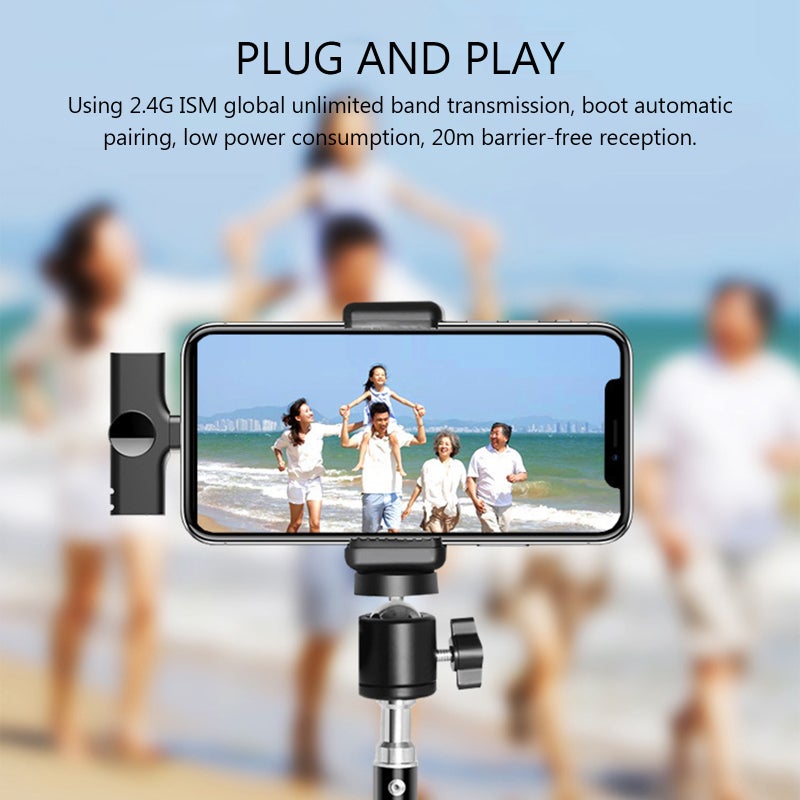 W01 Wireless Lavalier Microphone Clip-on Mic WiFi Plug & Play Type-C for Phone Pad PC with Noise Cancelling for Vlog Gaming Streaming Podcasting Recording - Image 2