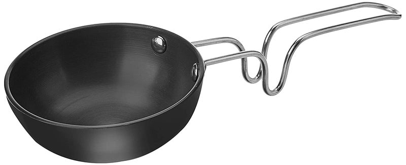LIPSA ENTERPRISE LIPSA ENTERPRISE Hard Anodized Small Tadka Pan 94 cmAluminium Black  - Image 1