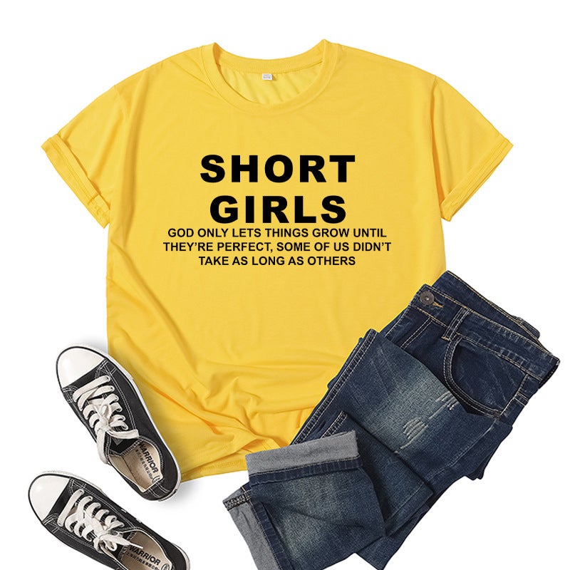 Short Printed Short Sleeve T-Shirt Men'S And Women'S Jacket Summer Loose Leisure - Image 5