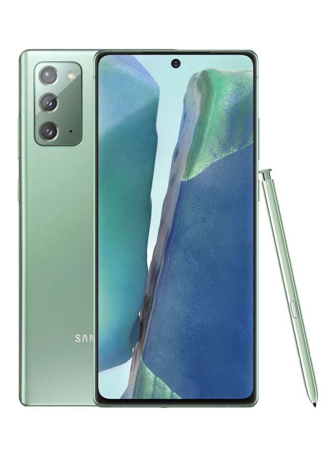 Samsung Galaxy Note20 Dual SIM Mystic Green 8GB RAM 256GB 4G LTE - International Version - Image 1