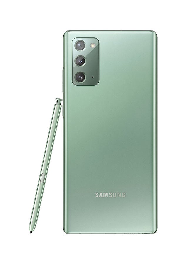 Samsung Galaxy Note20 Dual SIM Mystic Green 8GB RAM 256GB 4G LTE - International Version - Image 2