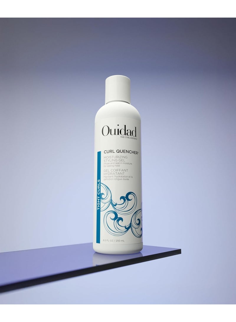 Ouidad Curl Quencher Moisturizing Styling Gel, Bouncy, Soft & Defined Curls, On-The-Go Style Refresher, Frizz Control, Curl Defining Gel, Flexible Lasting Hold, For Tight Curls - Image 3