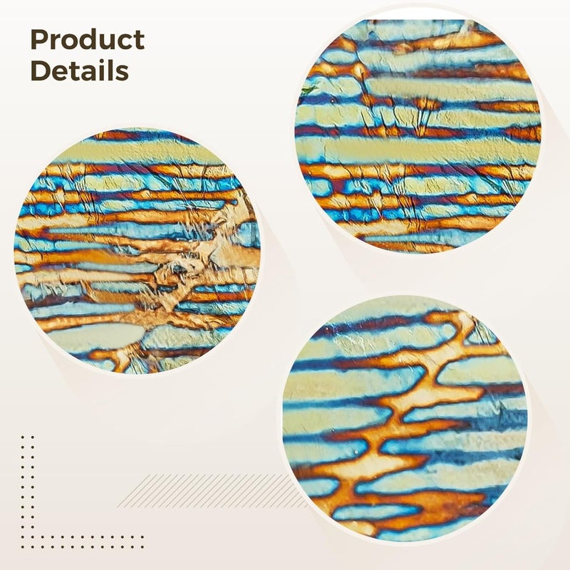 Nail Art Transfer Foils 50 Sheets, Holographic Glitter Pattern Stickers, Metallic Wraps for DIY Manicure, Ideal for Professionals - Image 5