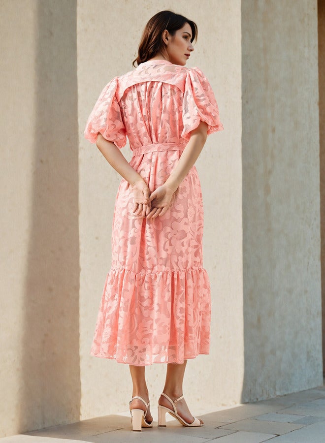 2Xtremz Lace Shirt Dress with Tie-Up Belt - Image 3