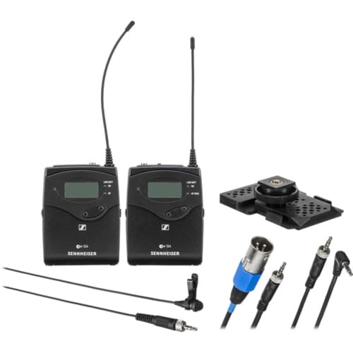 Sennheiser EW 112P G4-A Portable Wireless Lavalier Microphone System | ME 2-II Omni Clip-On Mic | Rugged Bodypack Transmitter| Ideal for Filmmaking, Interviews, DSLR Video & Broadcast - Image 2
