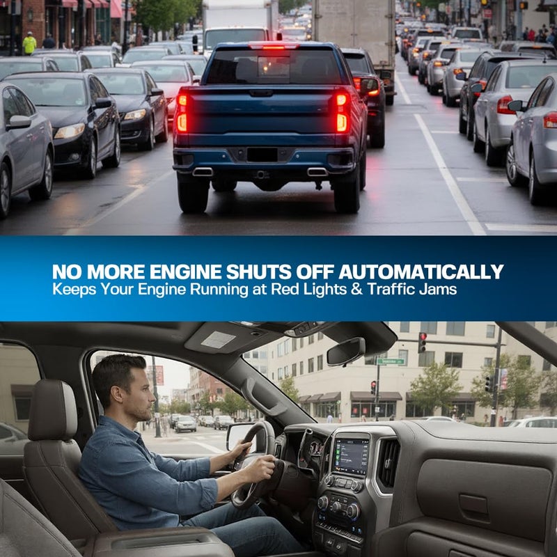 Mingrui test Auto Start Stop Eliminator/Disabler for 2022-2025 Chevy Silverado 1500 & GMC Sierra 1500 - Image 3