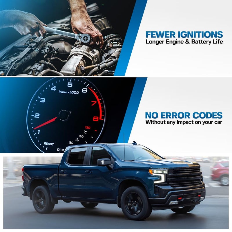 Mingrui test Auto Start Stop Eliminator/Disabler for 2022-2025 Chevy Silverado 1500 & GMC Sierra 1500 - Image 4