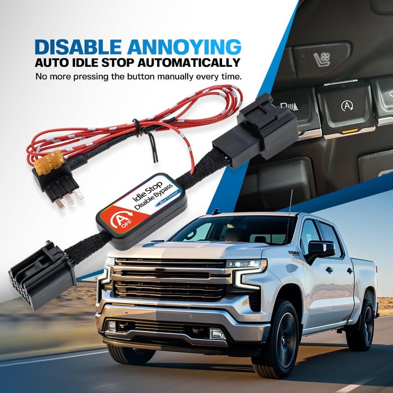 Mingrui test Auto Start Stop Eliminator/Disabler for 2022-2025 Chevy Silverado 1500 & GMC Sierra 1500 - Image 2