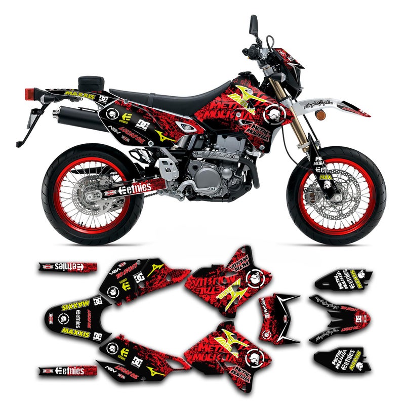 Kungfu Graphics Decal Kit for Suzuki DRZ 400 SM DRZ400SM Supermoto SZDRSE9919015KR