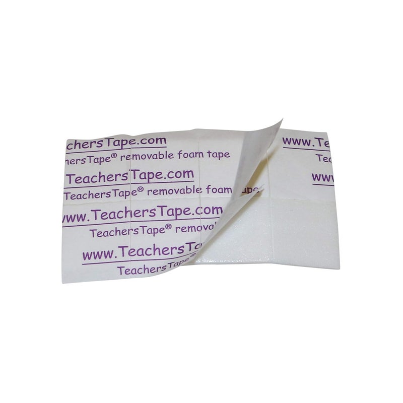 DuraGo Teachers Tape™ Bulk Pack (2000 Pieces per roll), Double-Sided Removable Foam Tape for Wall Mounting - Image 5