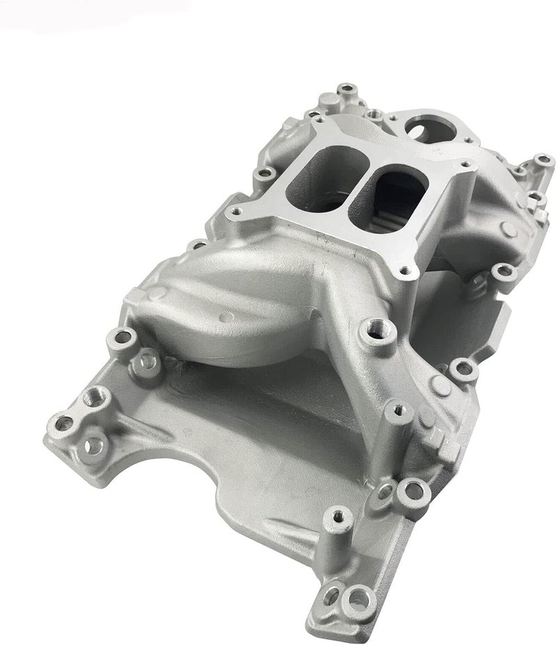 ND Aluminum Air Gap Intake Manifold for 1967-2003 Small Block Chrysler Mopar 318 340 360 - Image 4