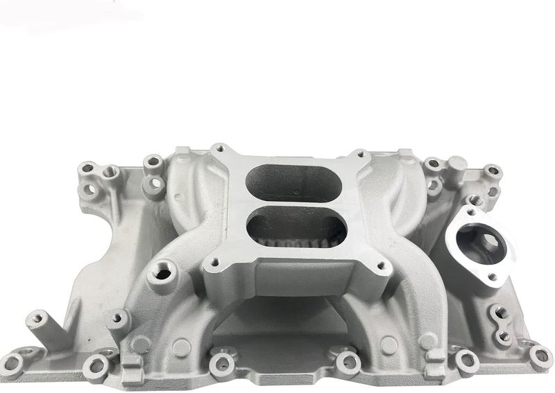 ND Aluminum Air Gap Intake Manifold for 1967-2003 Small Block Chrysler Mopar 318 340 360 - Image 3