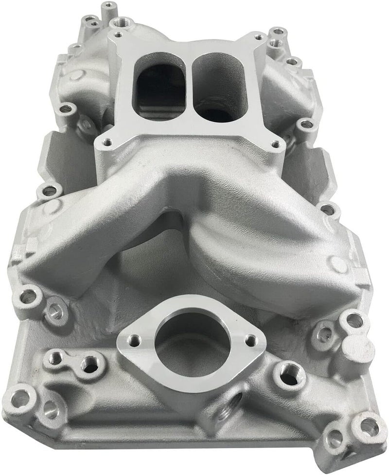 ND Aluminum Air Gap Intake Manifold for 1967-2003 Small Block Chrysler Mopar 318 340 360 - Image 2