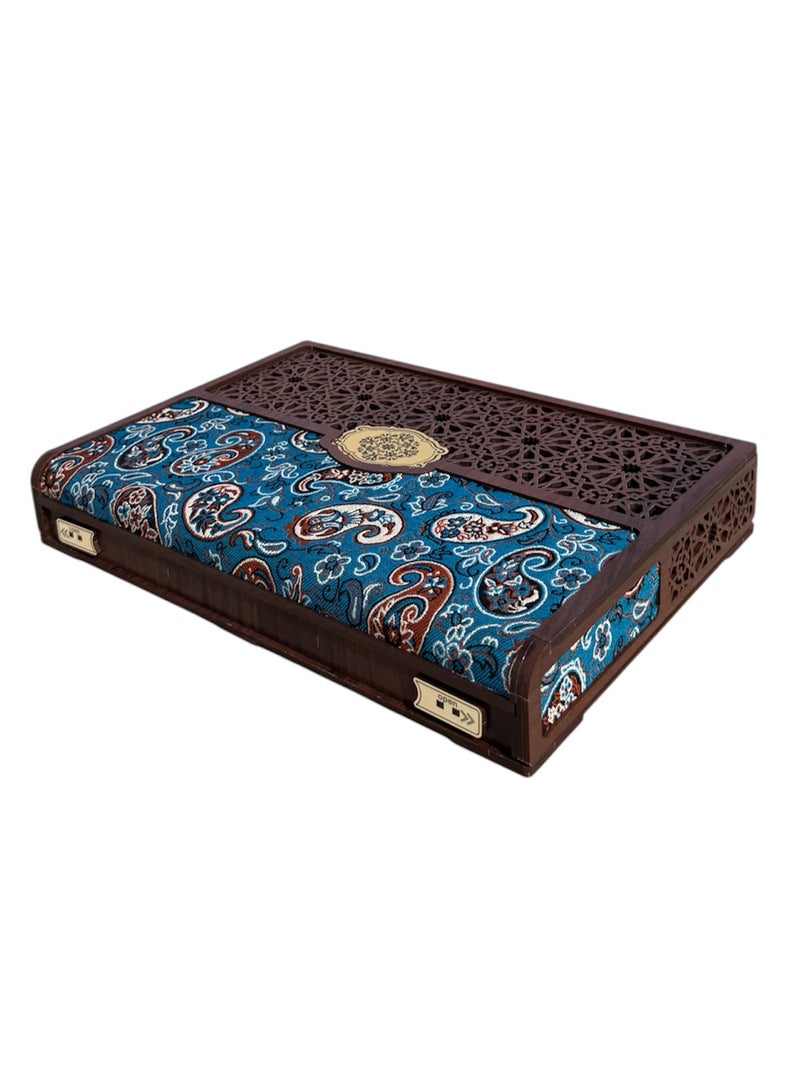 Joza Box L324TB - Wooden Gift Box - For Nuts , Dry Fruit , Sweets , Dates and Other Food Stuff - Image 1