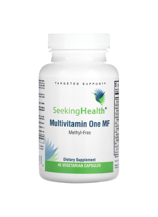 Seeking Health Seeking Health, Multivitamin One MF, 45 Vegetarian Capsules  - Image 1