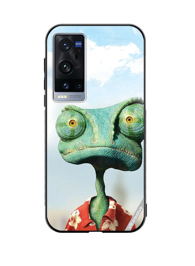 VR CREATIVE Protective Case Cover For Vivo X60 Pro Plus Alien Design Multicolour - Image 1