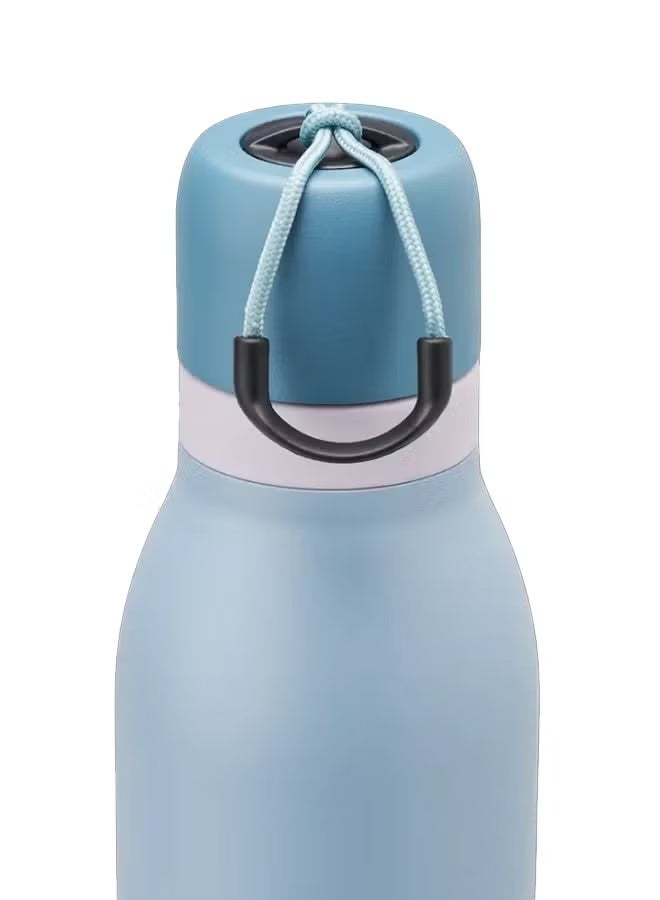 AACHEN زجاجة مياه من الفولاذ المقاوم للصدأ مع القش للرياضة والسفر، BPA-free، 18 أونصة - Image 2