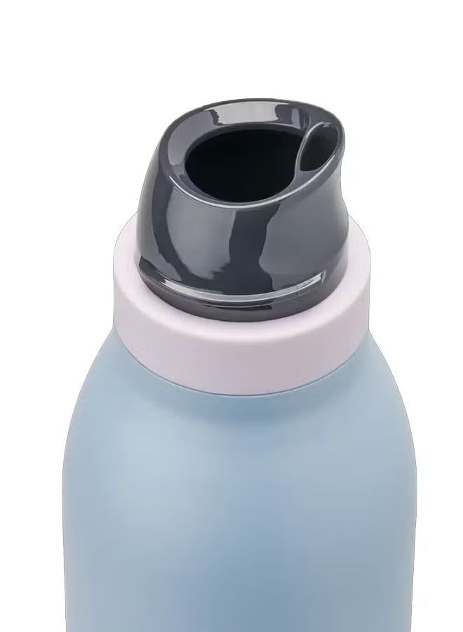 AACHEN زجاجة مياه من الفولاذ المقاوم للصدأ مع القش للرياضة والسفر، BPA-free، 18 أونصة - Image 3