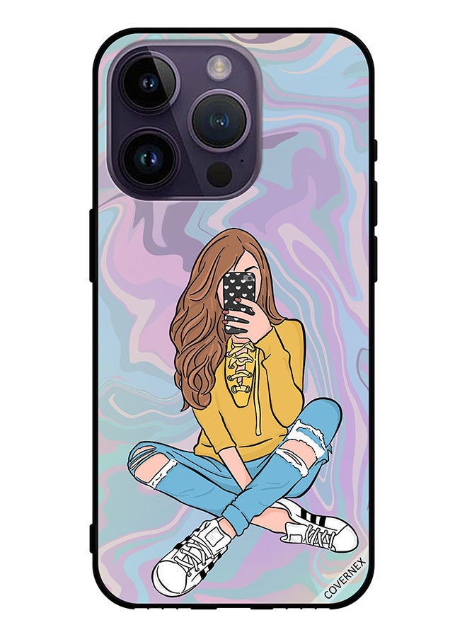 Covernex Protective Case Cover For Apple iPhone 14 Pro Girl Taking Photo - Image 1