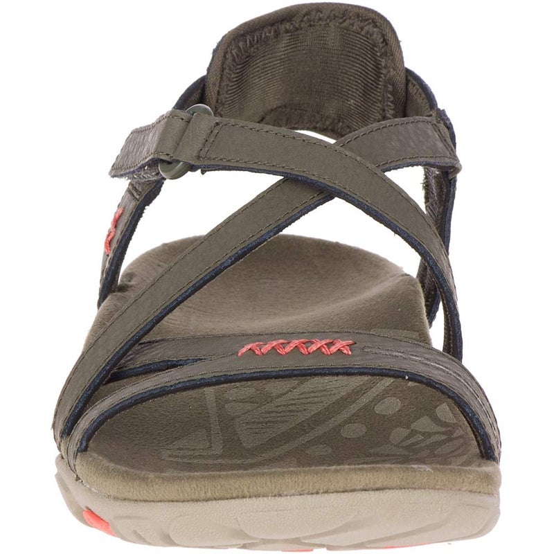 Merrell Terran Ari Lattice Women's Sport Sandal, olive, 9 US - Image 5