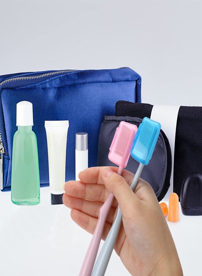 Sliverdew 5 Pcs Toothbrush Covers - Portable Toothbrush Head Case Cover for Travel, Home, Office, Hotel, Outdoor - Image 5