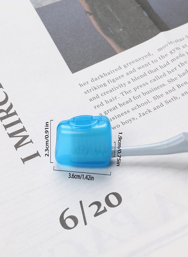 Sliverdew 5 Pcs Toothbrush Covers - Portable Toothbrush Head Case Cover for Travel, Home, Office, Hotel, Outdoor - Image 3